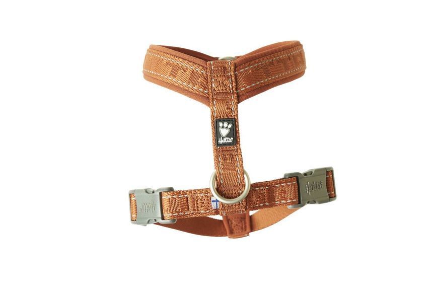 Анатомическая шлейка для собак Hurtta Casual Y-harness 70-80 Коричневый 31651 фото