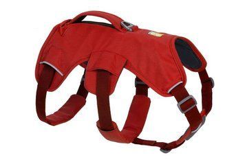 Підтримуюча шлейка для службових собак Ruffwear Web Master&trade; XS 43-56 см Червоний 30873 фото