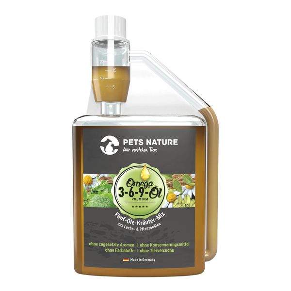 Травяное масло для собак Pets Nature Omega 3-6-9 Herbal Oil 250 мл 32193 фото