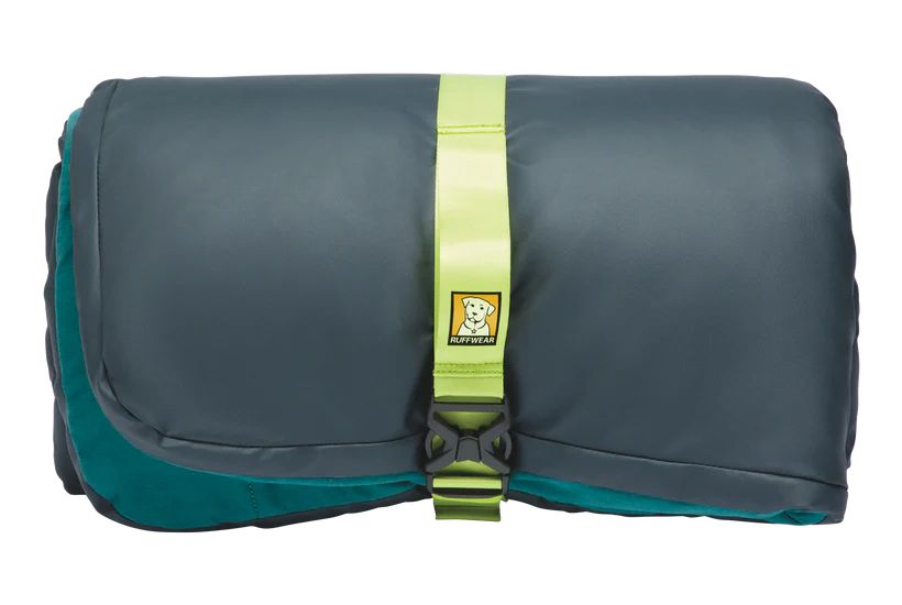 Переносне ліжечко для собак Ruffwear Mt. Bachelor Pad™ M 66-86 см Бірюзовий 30573 фото