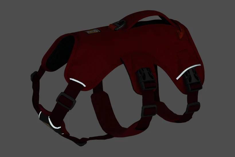 Підтримуюча шлейка для службових собак Ruffwear Web Master&trade; XS 43-56 см Червоний 30873 фото