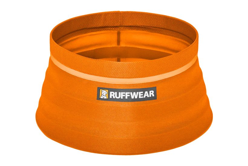 Сверхлегкая складающаяся миска для собак Ruffwear Bivy™ M Оранжевый 30624 фото