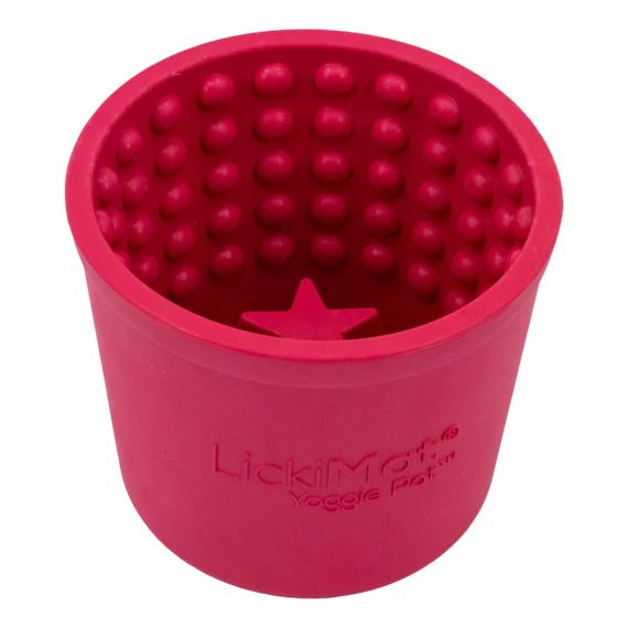 Миска повільного годування собак LickiMat Yoggie Pot Pink 30342 фото