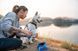 Складна миска для собак Ruffwear Quencher&trade; M Синьо-блакитний 30625 фото 3