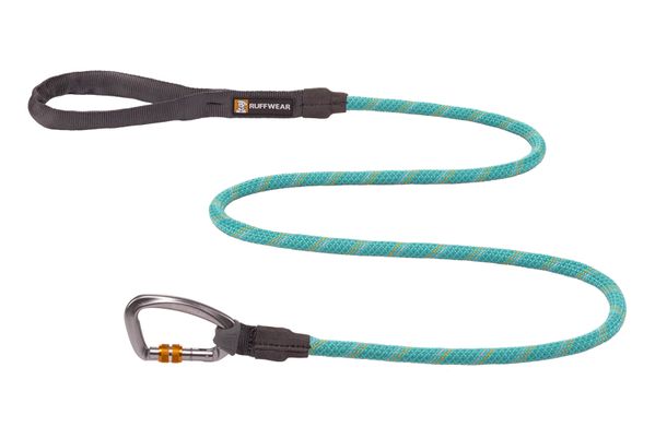 Рефлекторний повідець канат для собак Ruffwear Knot-a-Leash™ L 1,5 м / 11 мм Бірюзовий 30926 фото