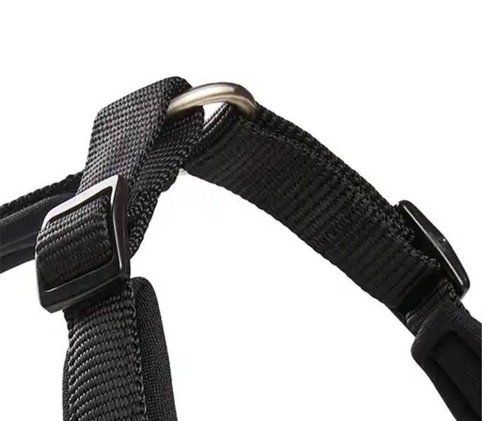 Шлейка для собак пом'якшена Wolters Professional Comfort 1 35-40 см / 25 мм Чорний 28276 фото