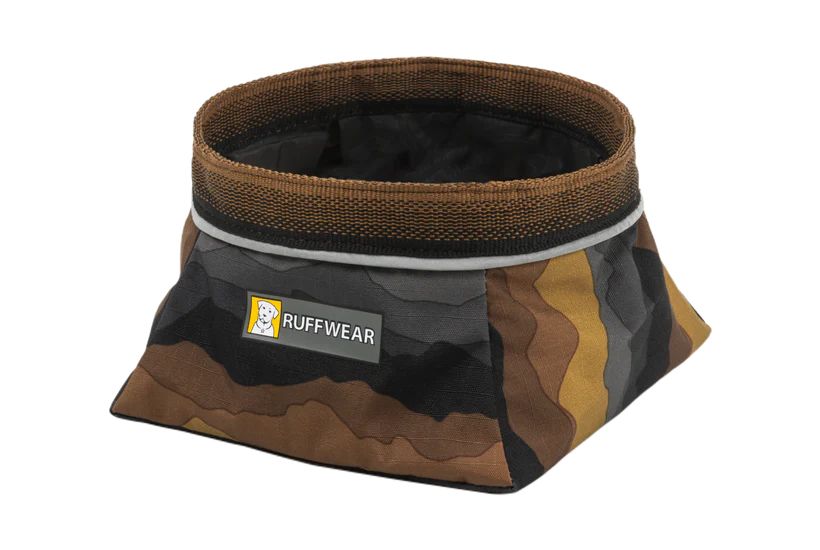 Складна миска для собак Ruffwear Quencher™ M Сіро-коричневий 30626 фото