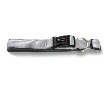 Нашийник для собак пом'якшений Wolters Professional Comfort -1 20-24 см / 15 мм Сріблястий 29686 фото