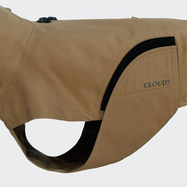 Дождевик для собак Cloud7 Dublin 2.0 Коричневый 11 45678 фото