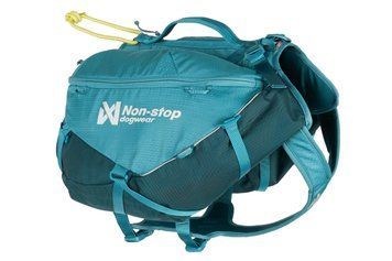 Шлейка-рюкзак для собак Trail quest dog рюкзак Nos-stop dogwear Голубой M 40530 фото