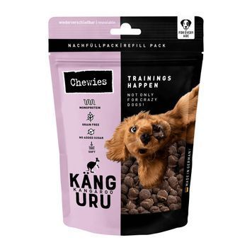 Натуральні м&rsquo;ясні ласощі для собак з Кенгуру Chewies Trainingshappen для собак усіх вікових груп 175 г 48341 фото