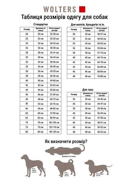 Попона дождевик для такс Wolters Modern Classic Коричневый 36 см 39528 фото