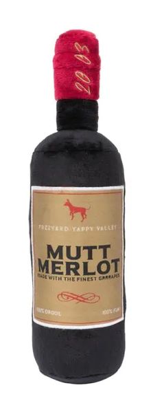 М'яка іграшка для собак FuzzYard Вино Mutt Merlot 32474 фото