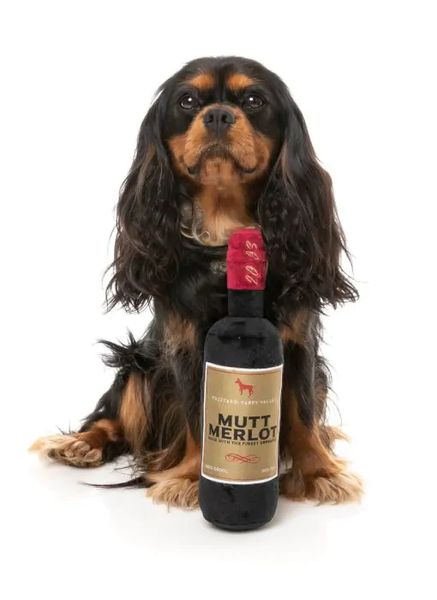 М'яка іграшка для собак FuzzYard Вино Mutt Merlot 32474 фото