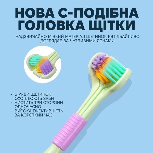 Зубна щітка для собак Todli Зелений 43326 фото