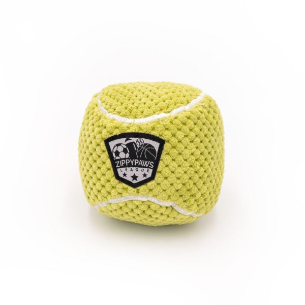 Мягкая игрушка для собак теннисный мяч ZippyPaws SportsBallz Tennis Ball с пищалкой 28491 фото