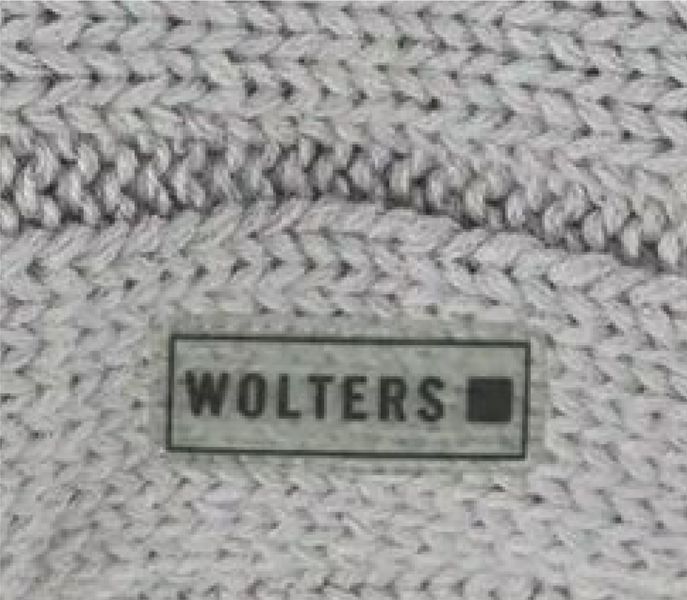 Вязаный свитер для собаки Wolters Cable Knit с узором коса 50 см Серебристый 29623 фото