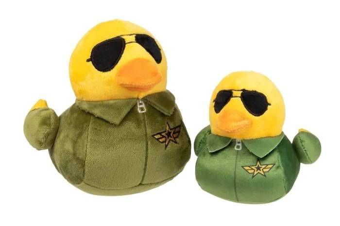 М'яка іграшка для собак FuzzYard Качечка Гус S 42232 фото