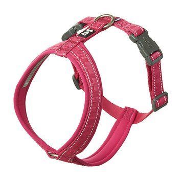 Анатомічна шлейка для собак Hurtta Casual Y-harness 90-100 Рожевий 31661 фото