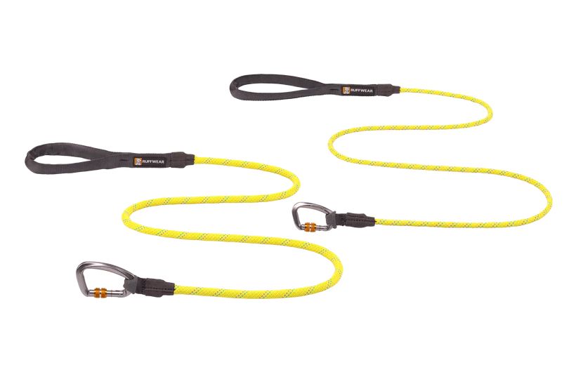 Рефлективный поводок канат для собак Ruffwear Knot-a-Leash™ L 1,5 м / 11 мм Желтый 30932 фото