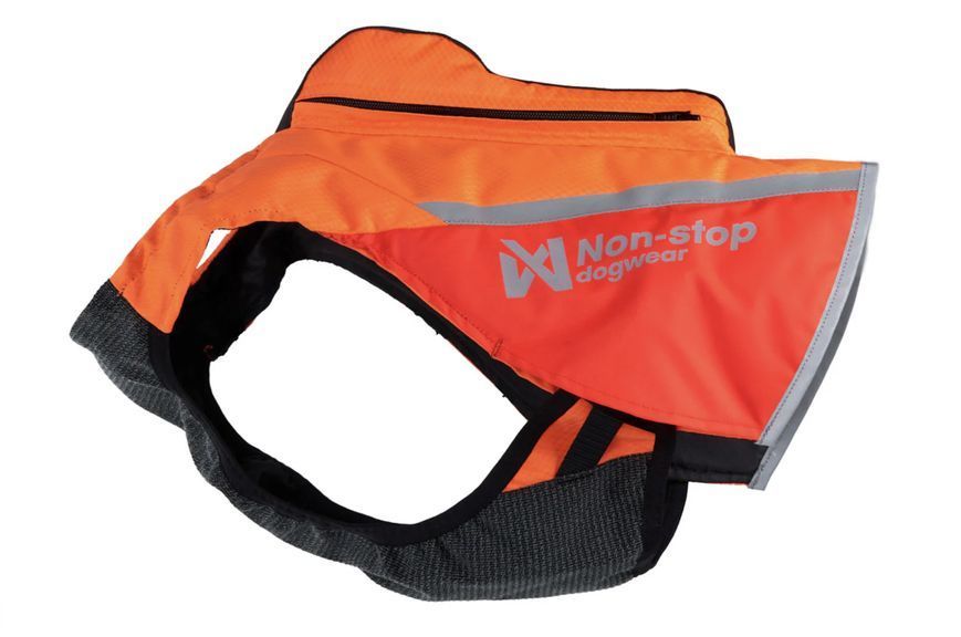 Жилет для собак Non-stop dogwear Protector vest GPS 2.0 Помаранчевий XL 41202 фото