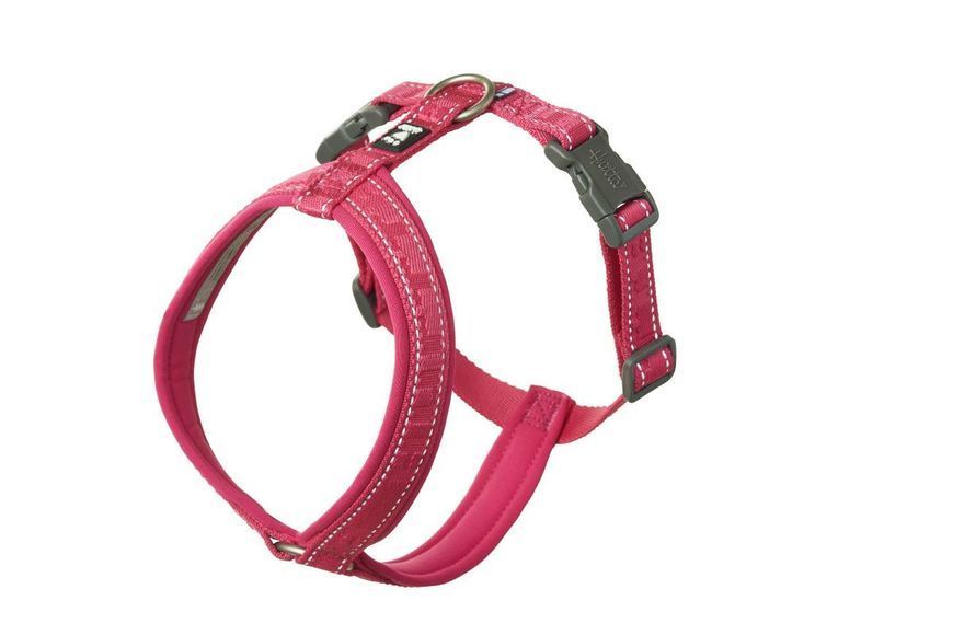 Анатомическая шлейка для собак Hurtta Casual Y-harness 90-100 Розовый 31661 фото