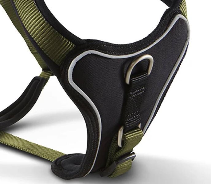 Шлейка для собак смягченная Wolters Professional Comfort 2 40-45 см / 25 мм Оливковый 28279 фото