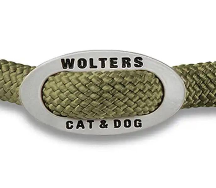 Нашийник канат для собак Wolters K2-Rope Programme 30 см / 9 мм Оливковий 28301 фото