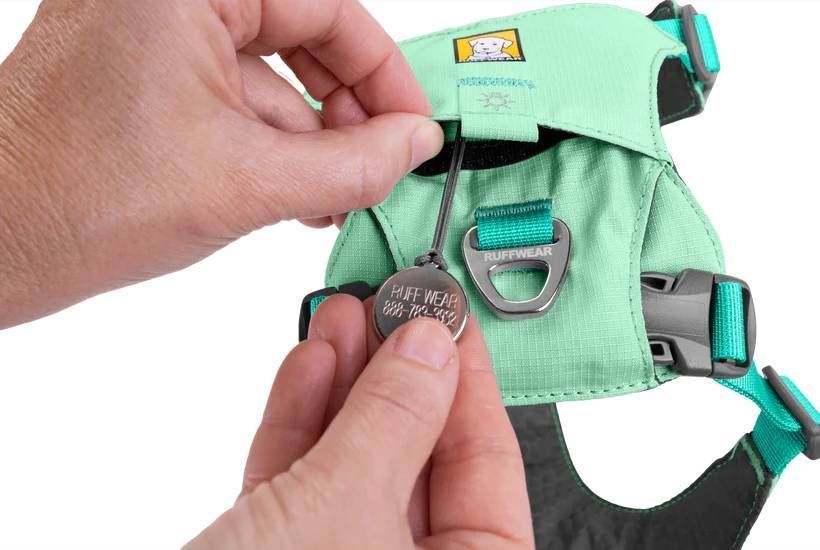 Полегшена шлейка для собак Ruffwear Hi & Light&trade; M 69-81 см Зелений 30834 фото