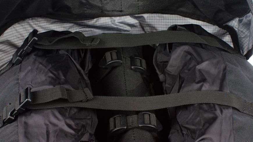 Рюкзак для собак Amundsen pack Non-stop dogwear Чорний/Сірий 2XL 40490 фото