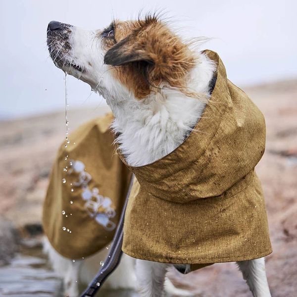 Дощовик для собак Hurtta Monsoon coat II ECO Бежевий 23 33318 фото