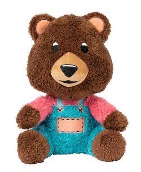 М'яка іграшка для собак FuzzYard Ведмедик Пушик S 42237 фото