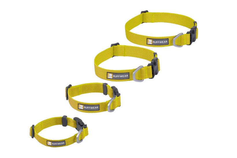 Полегшений нашийник для собак Ruffwear Hi & Light™ 23-28 см Жовтий 30686 фото