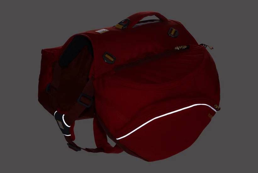 Шлейка-рюкзак для собаки Ruffwear Palisades&trade; M Красный 30986 фото