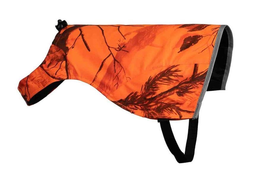 Камуфляжна накидка для собак Camo cover Non-stop dogwear Помаранчевий/S 40808 фото