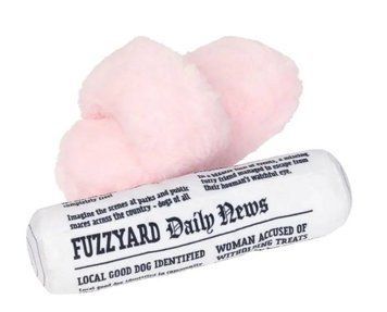 Набір м'яких іграшок для собак FuzzYard Несіть тапки та пресу! 42239 фото