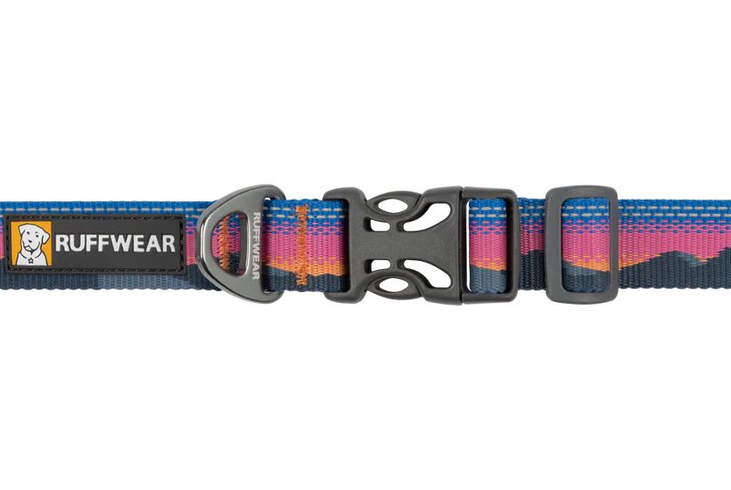 Світловідбиваючий нашийник для собаки Ruffwear Crag™ 28-36 см Рожево-синій 30638 фото