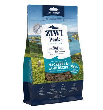 Полнорационный сухой корм для котов Ziwi Peak Air Dried Скумбрия с ягненком 400 г 48796 фото
