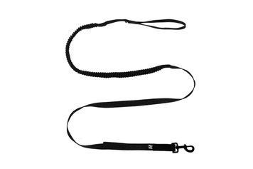 Повідець для собак Touring bungee leash WD Non-stop dogwear Чорний 2,8 м/23 мм 41419 фото