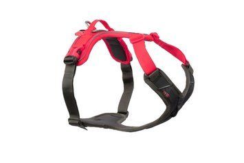 Шлейка для собак Ramble harness Non-stop dogwear Чорний/рожевий S 40581 фото