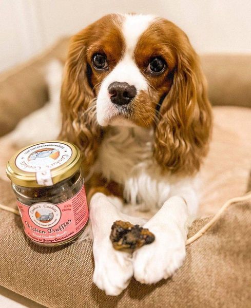 Натуральные сушеные лакомства для собак Cooka's Cookies Куриные сердечки 70 г 40216 фото