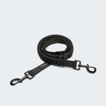 Повідець з амортизацією для собак Cloud7 L-2-Jogging-Leash AKTIV Чорний 250 см / 2,5 см L 46241 фото