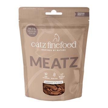 Натуральные лакомства для котов Catz Finefood Meatz с Олениной 45 г 48225 фото