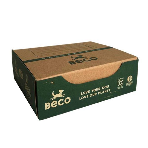 Одноразові пакетики для прибирання за собаками Beco Pets з ароматом м'яти 1 шт 32610 фото
