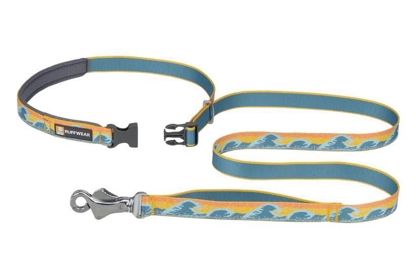 Рефлекторний повідець для собак Ruffwear Crag&trade; Оранжево-блакитний 30896 фото