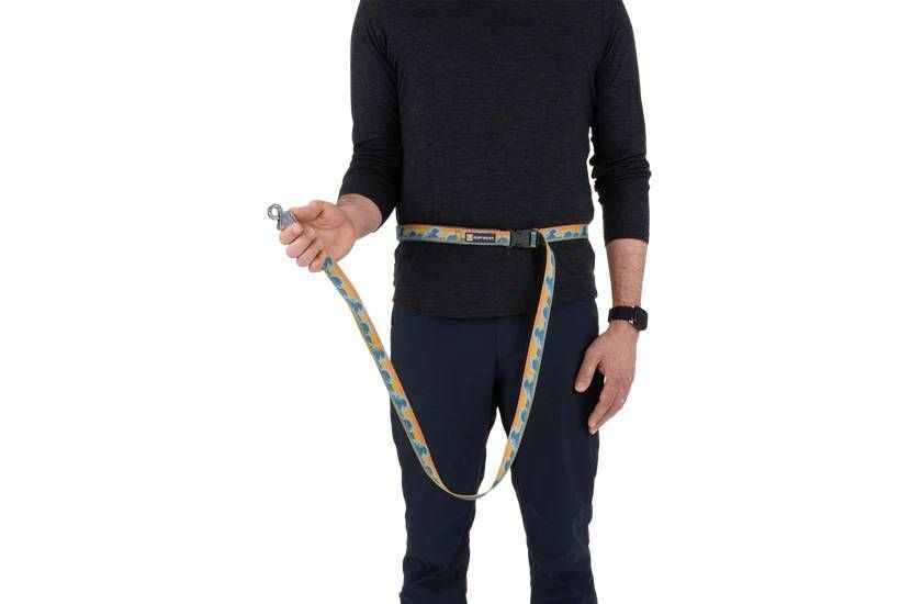 Рефлекторний повідець для собак Ruffwear Crag&trade; Оранжево-блакитний 30896 фото