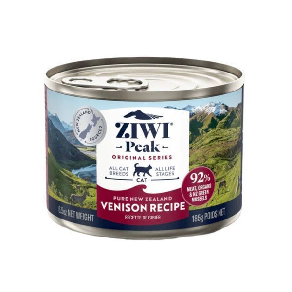 Повнораціонний вологий корм для котів Ziwi Peak Original Series Оленина 185 г 42179 фото
