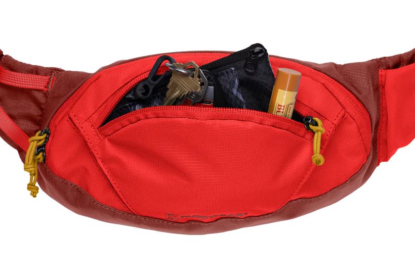 Cумка-бананка поясная для корма и аксессуаров Ruffwear Home Trail™ Красный 31045 фото