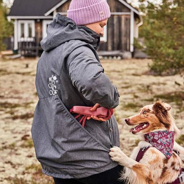 Куртка для тренувань з собакою Hurtta Training Jacket ECO XS Сірий 31707 фото
