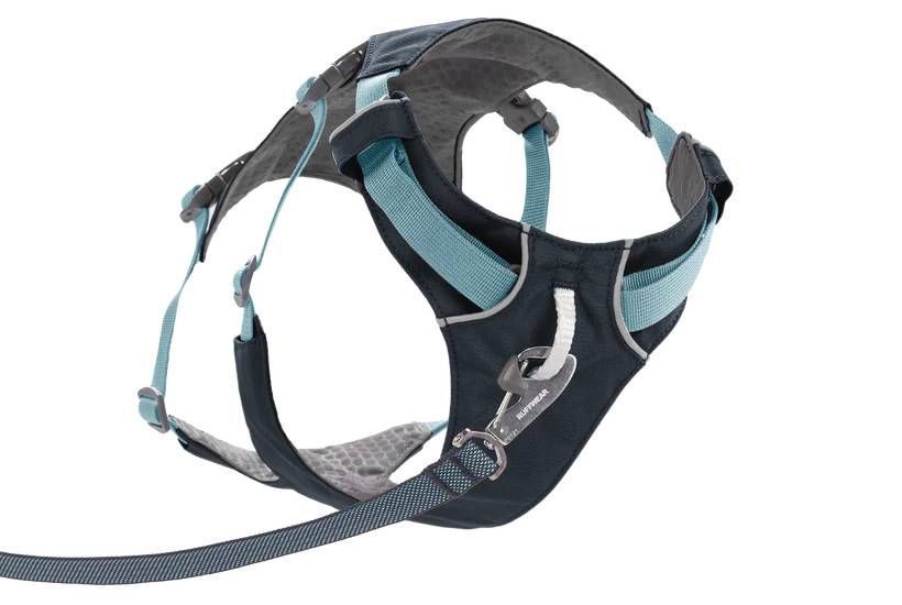 Легка шлейка для собак Ruffwear Flagline&trade; XS 43-56 см Сірий 30747 фото